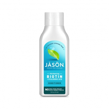 Balsam de par Biotin cu acid hialuronic pt intarirea si repararea parului deteriorat, Jason 473 ml