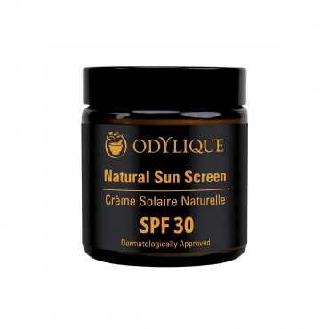 Crema bio protectie solara SPF 30 cu musetel, zinc si unt de shea pt piele sensibila, Odylique, 50ml