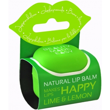 Balsam natural de buze cu lime si lamaie, Beauty Made Easy, 6.8 g