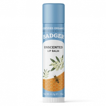 Balsam de buze fara miros, Badger, 4.2 g