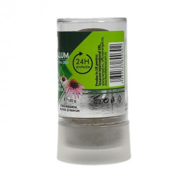 Deodorant piatra de alaun cu Echinaceea, Naturallum, 120 g
