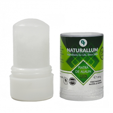 Deodorant Piatra de Alaun, Naturallum, 120 g