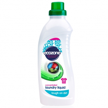 Detergent concentrat pt. rufe, Ecozone, aroma Fresh, 25 spalari, 1L