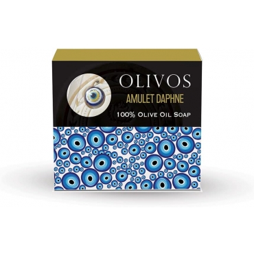 Oferta- Sapun Amuleta norocoasa - Ochiul Magic - cu dafin si ulei de masline, efect anti-imbatranire, Olivos, 100 g Atentie expira pe 25.10.2025
