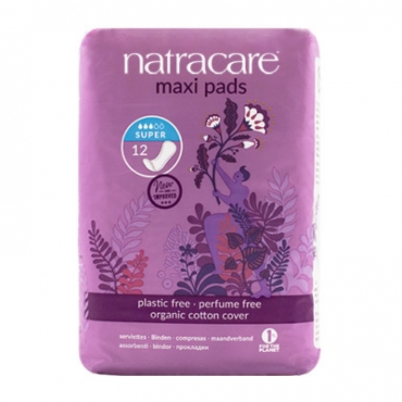 Absorbante maxi super fara aripioare (3 picaturi), Natracare