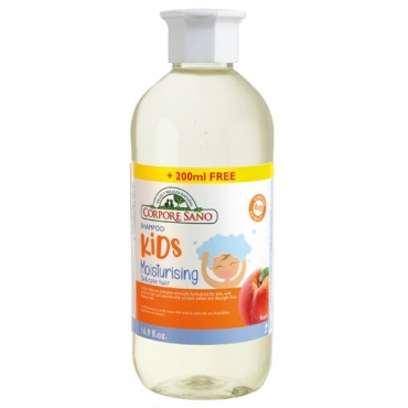 Sampon cu extract de piersica pentru copii, Corpore Sano, 500 ml