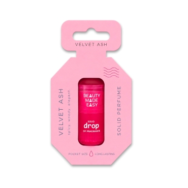 Parfum solid Velvet Ash, Beauty Made Easy, 4 g