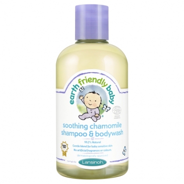 Sampon si gel de dus musetel, Earth Friendly Baby, 250 ml