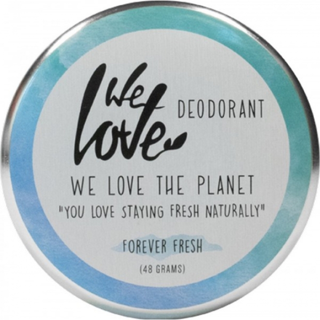 Deodorant natural crema Forever Fresh, We love the planet, 48 g